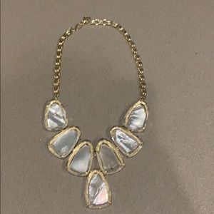 Kendra Scott Ivory Pearl Harlow necklace